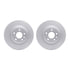 4512-99096 by DYNAMIC FRICTION COMPANY - GEOSPEC Coated Rotors with 5000 Brake Pads - Ceramic and Hardware