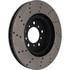 128.34058L by STOPTECH - StopTech Sport Cross Drilled Brake Rotor; Front Left