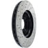 127.04002L by STOPTECH - StopTech Sport Drilled & Slotted Brake Rotor; Front Left