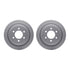 4512-99198 by DYNAMIC FRICTION COMPANY - GEOSPEC Coated Rotors with 5000 Brake Pads - Ceramic and Hardware