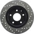127.45085R by STOPTECH - StopTech Sport Drilled & Slotted Brake Rotor; Rear Right