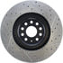 127.33112CR by STOPTECH - StopTech Sport Cryo Drilled & Slotted Brake Rotor; Front Right