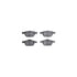 4612-54018 by DYNAMIC FRICTION COMPANY - Geospec Rotors with 5000 Euro Ceramic Brake Pads includes Hardware