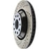 StopTech 127.33113CR Disc Brake Rotor StopTech Sport Cryo Drilled & Slotted Brake Rotor; Rear Right