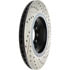 StopTech 127.33113CR Disc Brake Rotor StopTech Sport Cryo Drilled & Slotted Brake Rotor; Rear Right