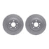 4612-54023 by DYNAMIC FRICTION COMPANY - Geospec Rotors with 5000 Euro Ceramic Brake Pads includes Hardware