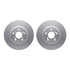 4612-58004 by DYNAMIC FRICTION COMPANY - Geospec Rotors with 5000 Euro Ceramic Brake Pads includes Hardware