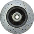 227.62000R by STOPTECH - Select Sport Drilled and Slotted Brake Rotor, Front Right