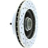 227.62000R by STOPTECH - Select Sport Drilled and Slotted Brake Rotor, Front Right