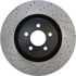 127.61089R by STOPTECH - StopTech Sport Drilled & Slotted Brake Rotor; Front Right