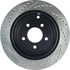 127.61091L by STOPTECH - StopTech Sport Drilled & Slotted Brake Rotor; Rear Left