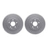 4612-63033 by DYNAMIC FRICTION COMPANY - Geospec Rotors with 5000 Euro Ceramic Brake Pads includes Hardware