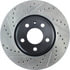 127.33136R by STOPTECH - StopTech Sport Drilled & Slotted Brake Rotor; Front Right