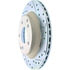 227.62041L by STOPTECH - StopTech Select Sport Drilled and Slotted Brake Rotor; Rear Left