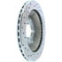 227.62041L by STOPTECH - StopTech Select Sport Drilled and Slotted Brake Rotor; Rear Left