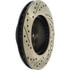 127.34013L by STOPTECH - StopTech Sport Drilled & Slotted Brake Rotor; Front Left