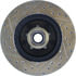 127.62000CL by STOPTECH - Sport Cryo Drilled & Slotted Brake Rotor, Front Left