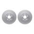 4612-65014 by DYNAMIC FRICTION COMPANY - Geospec Rotors with 5000 Euro Ceramic Brake Pads includes Hardware
