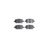 4612-65014 by DYNAMIC FRICTION COMPANY - Geospec Rotors with 5000 Euro Ceramic Brake Pads includes Hardware
