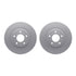 4612-67006 by DYNAMIC FRICTION COMPANY - Geospec Rotors with 5000 Euro Ceramic Brake Pads includes Hardware