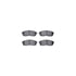 4612-67006 by DYNAMIC FRICTION COMPANY - Geospec Rotors with 5000 Euro Ceramic Brake Pads includes Hardware