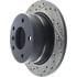 127.34041R by STOPTECH - Sport Drilled & Slotted Brake Rotor, Rear Right