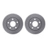 4612-73009 by DYNAMIC FRICTION COMPANY - Geospec Rotors with 5000 Euro Ceramic Brake Pads includes Hardware