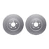 4612-73011 by DYNAMIC FRICTION COMPANY - Geospec Rotors with 5000 Euro Ceramic Brake Pads includes Hardware