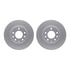 4612-80003 by DYNAMIC FRICTION COMPANY - Geospec Rotors with 5000 Euro Ceramic Brake Pads includes Hardware