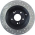 127.51039R by STOPTECH - StopTech Sport Drilled & Slotted Brake Rotor; Rear Right