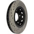 127.33067L by STOPTECH - StopTech Sport Drilled & Slotted Brake Rotor; Rear Left