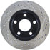 StopTech 127.33067R Disc Brake Rotor StopTech Sport Drilled & Slotted Brake Rotor; Rear Right