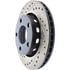 StopTech 127.33067R Disc Brake Rotor StopTech Sport Drilled & Slotted Brake Rotor; Rear Right