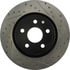 127.58008R by STOPTECH - StopTech Sport Drilled & Slotted Brake Rotor; Front Right