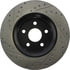 127.58008R by STOPTECH - StopTech Sport Drilled & Slotted Brake Rotor; Front Right