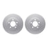 4612-32012 by DYNAMIC FRICTION COMPANY - Geospec Rotors with 5000 Euro Ceramic Brake Pads includes Hardware