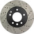 StopTech 127.33080L Disc Brake Rotor StopTech Sport Drilled & Slotted Brake Rotor; Front Left