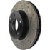 StopTech 127.33080L Disc Brake Rotor StopTech Sport Drilled & Slotted Brake Rotor; Front Left