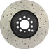 127.33094L by STOPTECH - StopTech Sport Drilled & Slotted Brake Rotor; Front Left