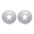 4612-42008 by DYNAMIC FRICTION COMPANY - Geospec Rotors with 5000 Euro Ceramic Brake Pads includes Hardware