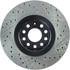StopTech 127.33096R Disc Brake Rotor StopTech Sport Drilled & Slotted Brake Rotor; Front Right