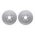 4612-45005 by DYNAMIC FRICTION COMPANY - Geospec Rotors with 5000 Euro Ceramic Brake Pads includes Hardware
