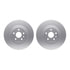 4612-45007 by DYNAMIC FRICTION COMPANY - Geospec Rotors with 5000 Euro Ceramic Brake Pads includes Hardware