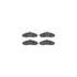 4612-46003 by DYNAMIC FRICTION COMPANY - Geospec Rotors with 5000 Euro Ceramic Brake Pads includes Hardware