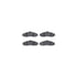4612-46004 by DYNAMIC FRICTION COMPANY - Geospec Rotors with 5000 Euro Ceramic Brake Pads includes Hardware
