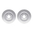 4612-46006 by DYNAMIC FRICTION COMPANY - Geospec Rotors with 5000 Euro Ceramic Brake Pads includes Hardware