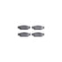 4612-54003 by DYNAMIC FRICTION COMPANY - Geospec Rotors with 5000 Euro Ceramic Brake Pads includes Hardware