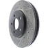 127.61072R by STOPTECH - StopTech Sport Drilled & Slotted Brake Rotor; Front Right