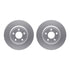 4612-54004 by DYNAMIC FRICTION COMPANY - Geospec Rotors with 5000 Euro Ceramic Brake Pads includes Hardware