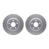 4612-54005 by DYNAMIC FRICTION COMPANY - Geospec Rotors with 5000 Euro Ceramic Brake Pads includes Hardware